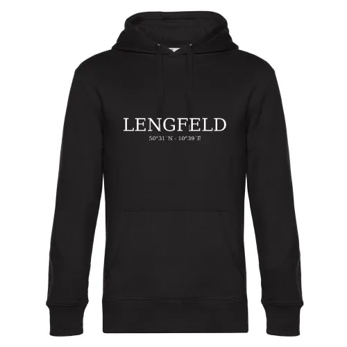 Lengfeld Koordinaten Hoodie Männer King Hooded