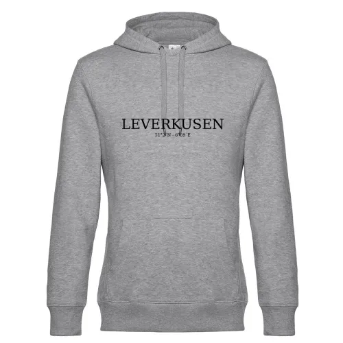 Leverkusen Koordinaten Hoodie Männer King Hooded