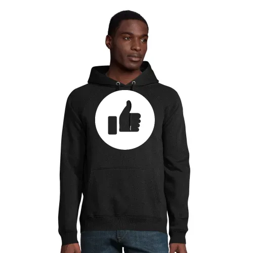 Like im Kreis Männer Hoodie