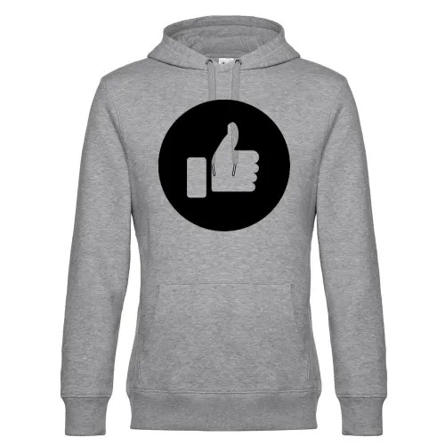 Like im Kreis Männer Hoodie