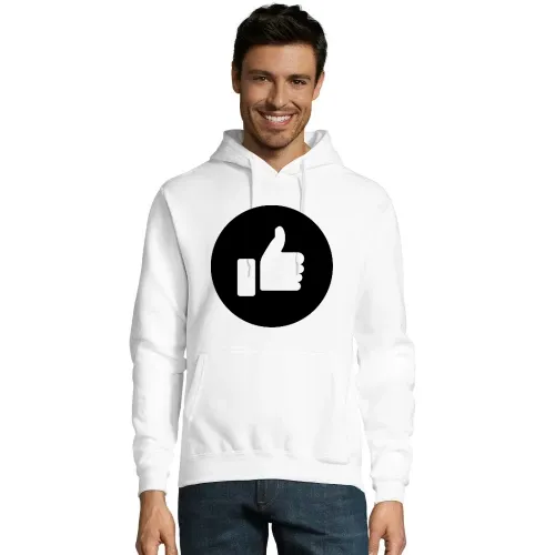Like im Kreis Männer Hoodie