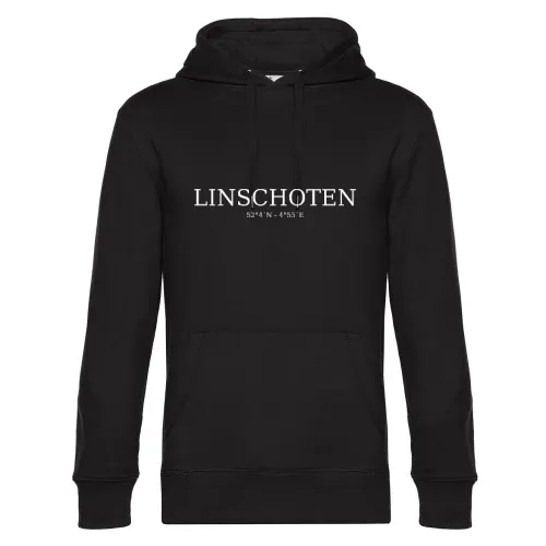 Linschoten Koordinaten Hoodie Männer King Hooded