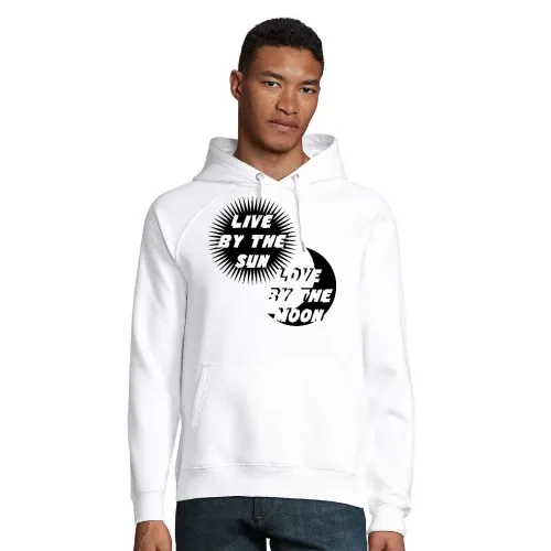 live and love Hoodie Männer Stellar Bio