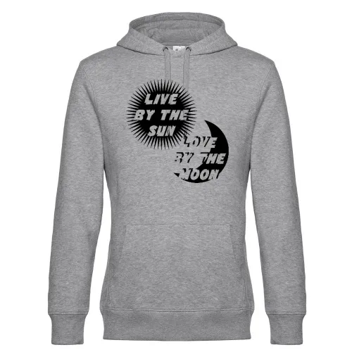 live and love Hoodie Männer King Hooded