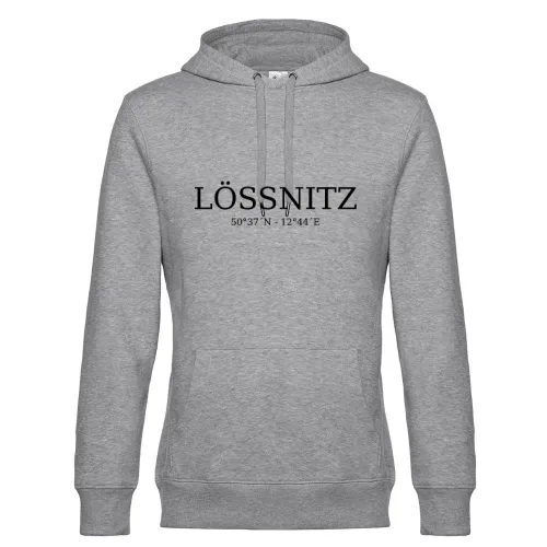 Lößnitz Koordinaten Hoodie Männer King Hooded