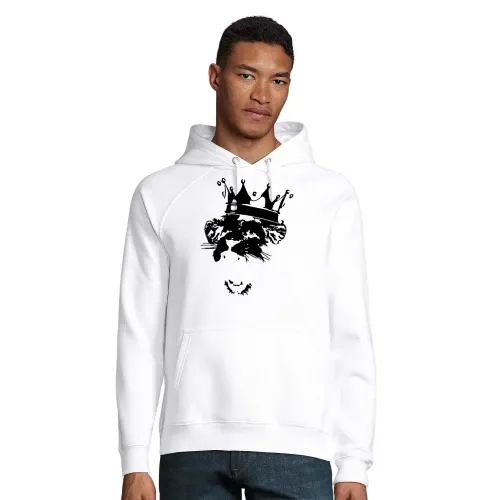 Löwenkönig Männer Hoodie