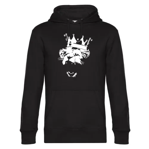 Löwenkönig Männer Hoodie