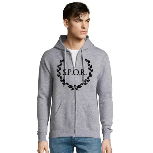 Lorbeerkranz SPQR Rom 2.0 Männer Hoodie