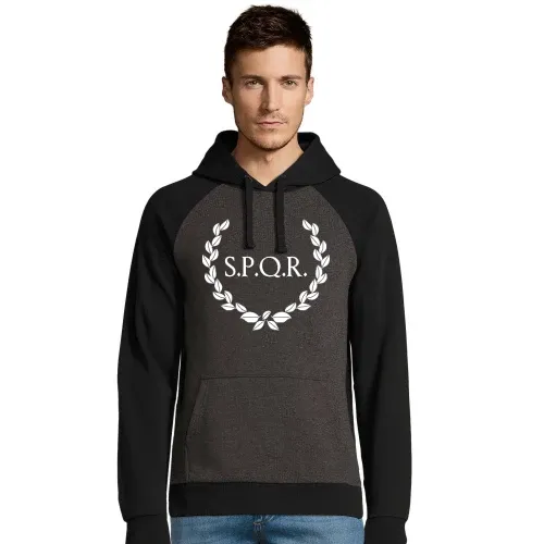 Lorbeerkranz SPQR Rom 2.0 Männer Hoodie