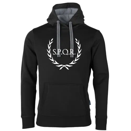 Lorbeerkranz SPQR Rom Männer Hoodie