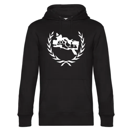 Lorbeerkranz SPQR Rom Umriss Männer Hoodie