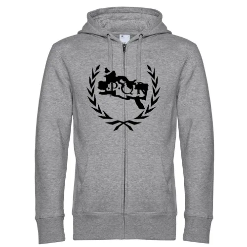Lorbeerkranz SPQR Rom Umriss Männer Hoodie