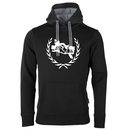 Lorbeerkranz SPQR Rom Umriss Männer Hoodie