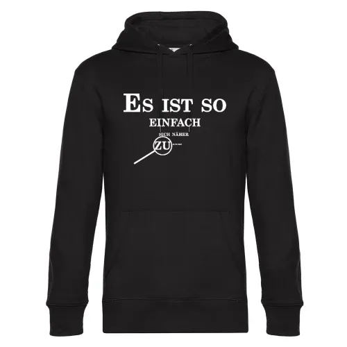 Lupe Näherkommen Hoodie Männer King Hooded
