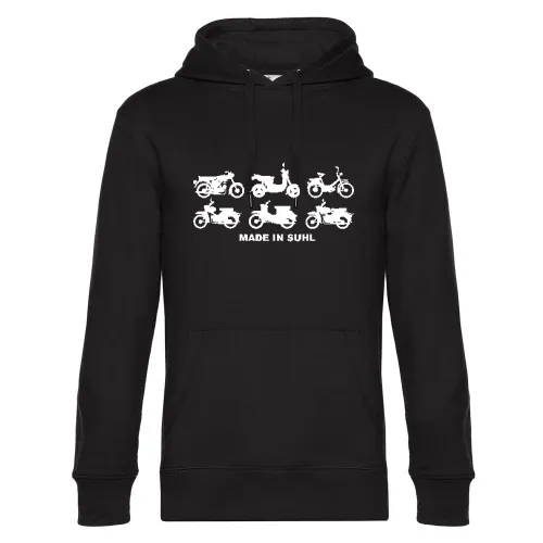 Made in Suhl Simson Mopeds Hoodie Männer King Hooded