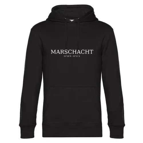 Marschacht Koordinaten Hoodie Männer King Hooded