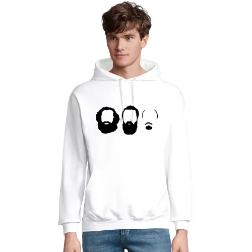 Marx Engels Lenin Frisuren Männer Hoodie