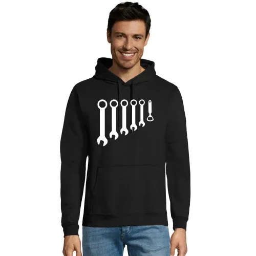 Maulschlüssel Evolution Hoodie Männer Snake