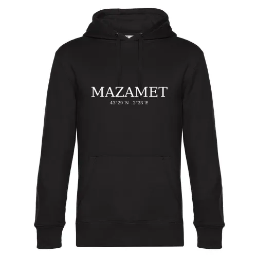 Mazamet Koordinaten Hoodie Männer King Hooded