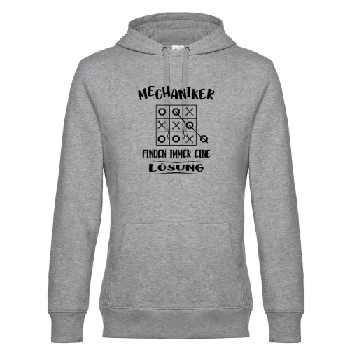 Mechaniker finden immer eine Lösung Kfz Werkstatt Hoodie Männer King Hooded