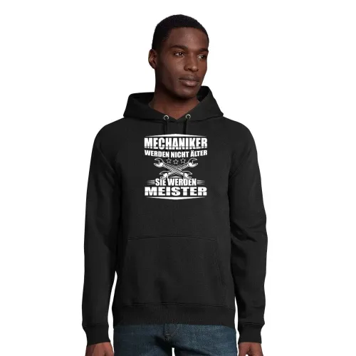 Mechaniker werden nicht älter sie werden Meister Hoodie Männer Stellar Bio