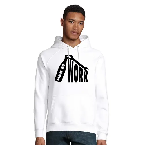 Men at work Männer Hoodie