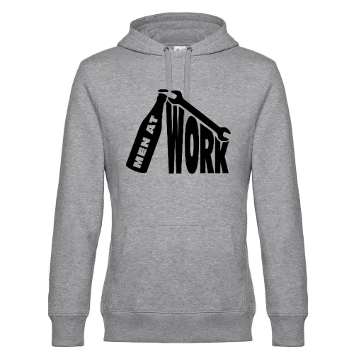 Men at work Männer Hoodie