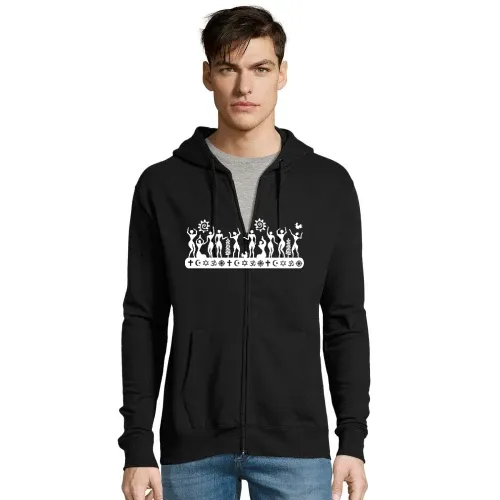 Menschen aller Religionen Männer Hoodie