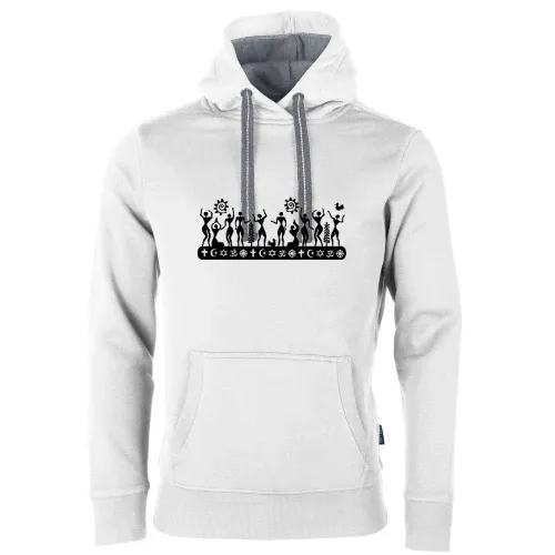 Menschen aller Religionen Männer Hoodie