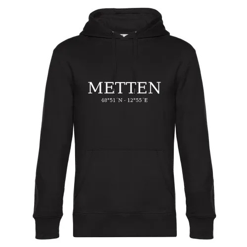 Metten Koordinaten Hoodie Männer King Hooded