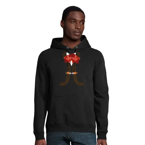 Mexiko Mariachi Anzug Hoodie Männer Stellar Bio
