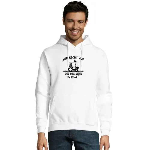Mir Nicht Auf Den Sack Gehen Du Sollst! Traktor Hoodie Männer Snake
