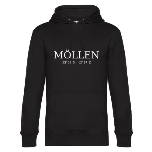 Möllen Koordinaten Hoodie Männer King Hooded