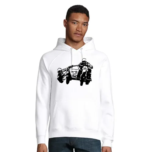 Motocross mit Beiwagen Hoodie Männer Stellar Bio