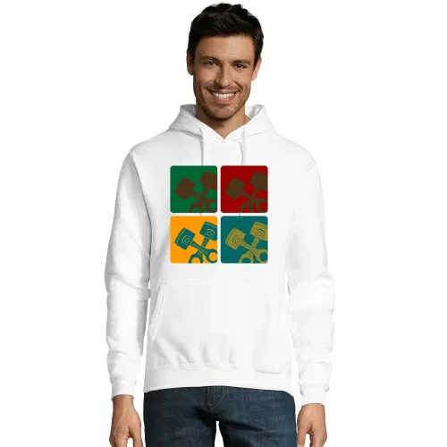 Motorkolben Warhol Hoodie