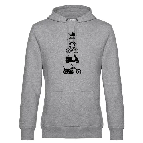 Motorrad Chopper Evolution Front Hoodie Männer King Hooded