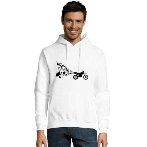 Motorrad Enduro Auspuff Musik  Hoodie