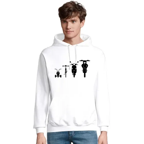 Motorrad Enduro Evolution Front 2.0 Männer Hoodie
