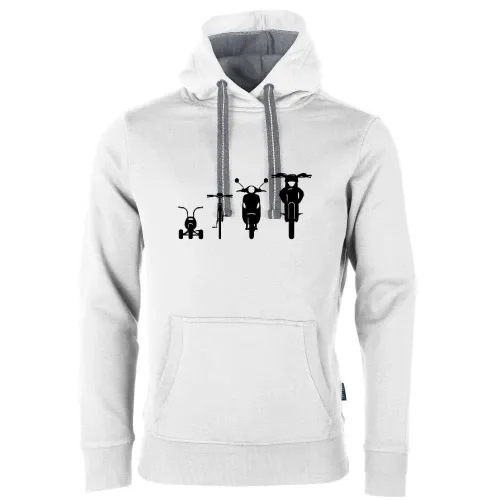 Motorrad Enduro Evolution Front 2.0 Männer Hoodie