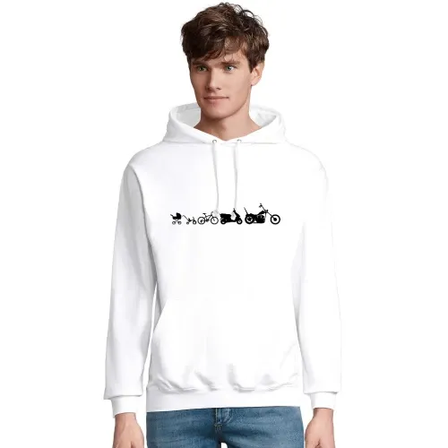 Motorrad Evolution Chopper Hoodie Männer Condor
