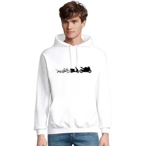 Motorrad Evolution kleine Hoodie Männer Condor