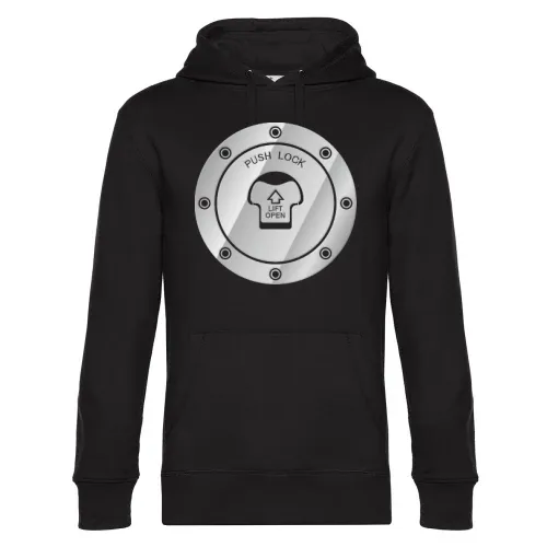 Motorrad Tankdeckel silber 3D Hoodie Männer King Hooded