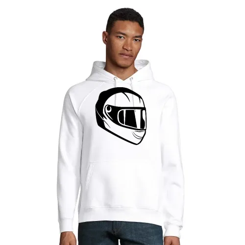 Motorradhelm Helm Rennmaschine Integralhelm Biker Hoodie Männer Stellar Bio