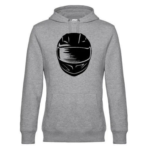 Motorradhelm Männer Hoodie