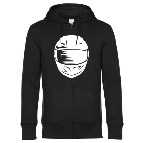 Motorradhelm Männer Hoodie