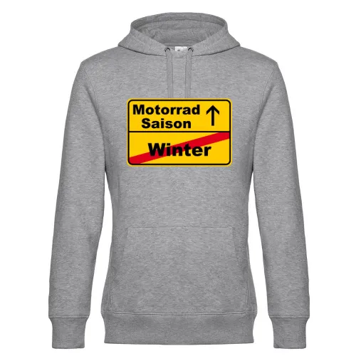 Motorradsaison vs. Winter Hoodie Männer King Hooded