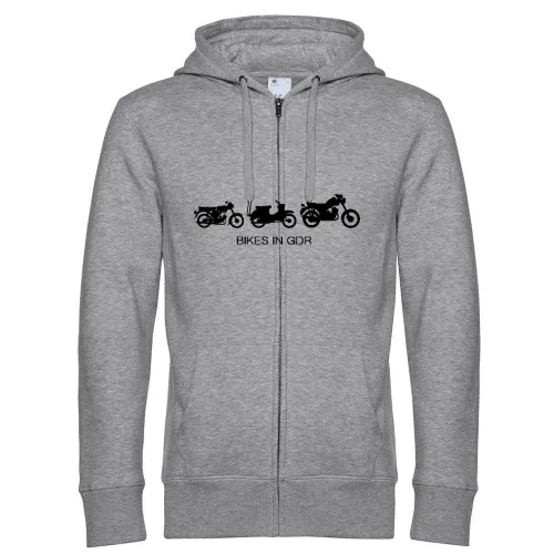 Motorräder in der DDR Männer Hoodie
