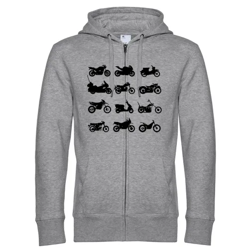 Motorräder Typen Männer Hoodie