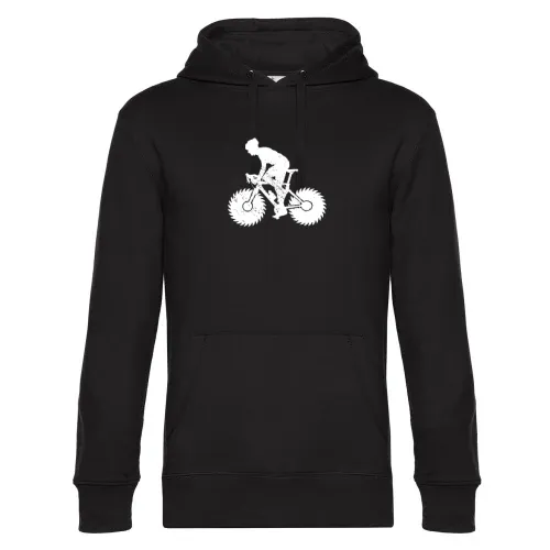 Mountainbike Radfahrer MTB Downhill Bike Sägeblatt Hoodie Männer King Hooded