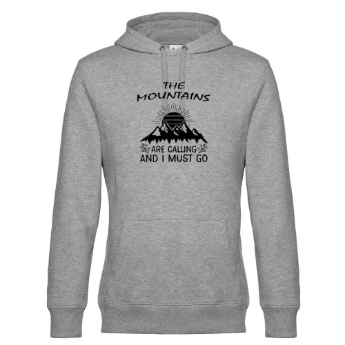 Mountains Are Calling - Skifahren Winterurlaub Ski Hoodie Männer King Hooded